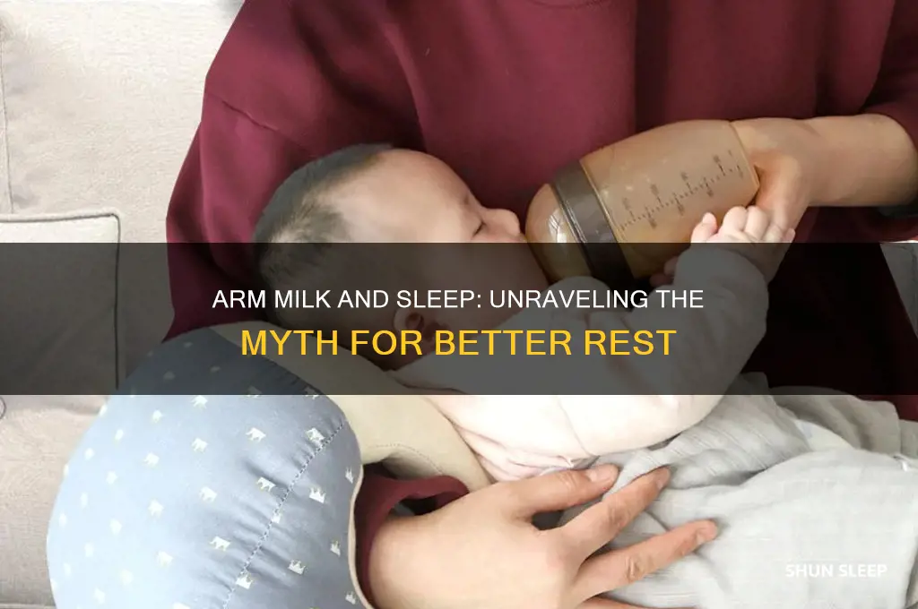 does arm milk help you go to sleep