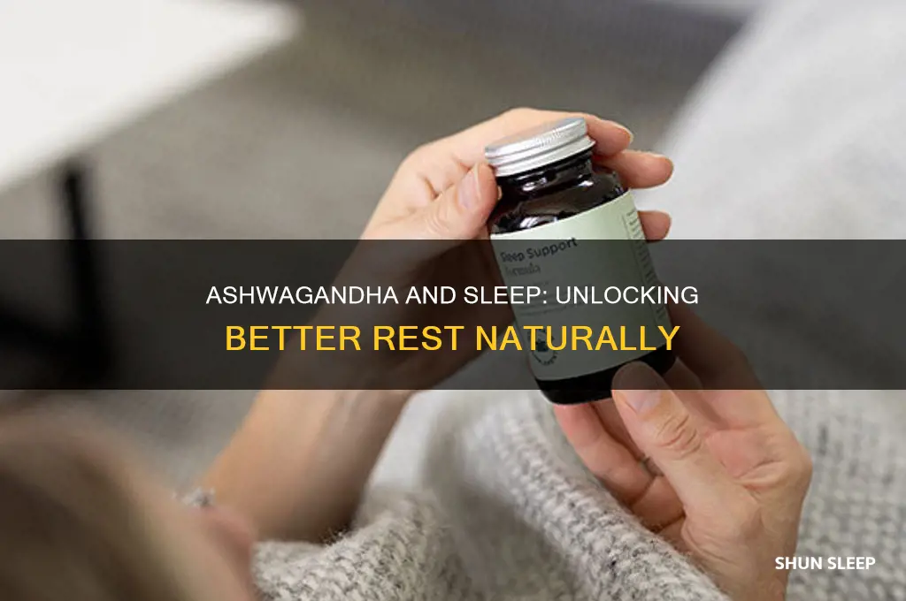 does ashwaganda help with sleep