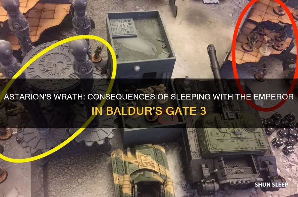 does astarion get mad if you sleep with the emperor