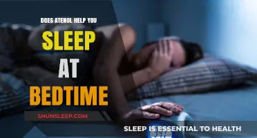 Can Atenolol Improve Your Sleep Quality at Bedtime?
