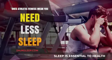 Athletic and Sleep: Is Less Rest Enough?