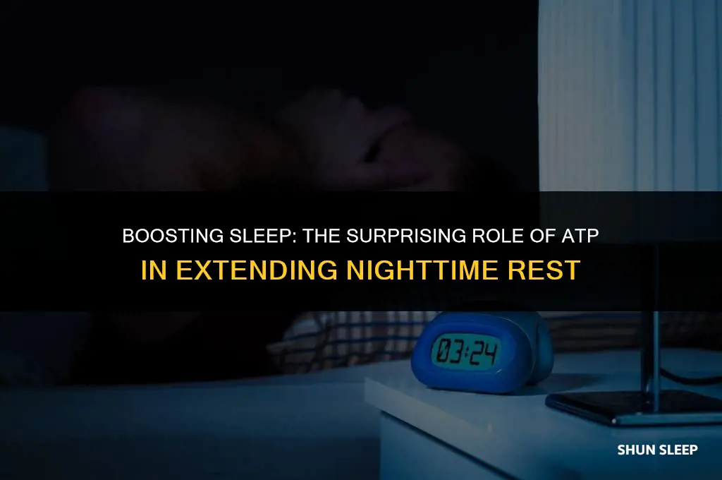 does atp extend your nighttime sleeping hours