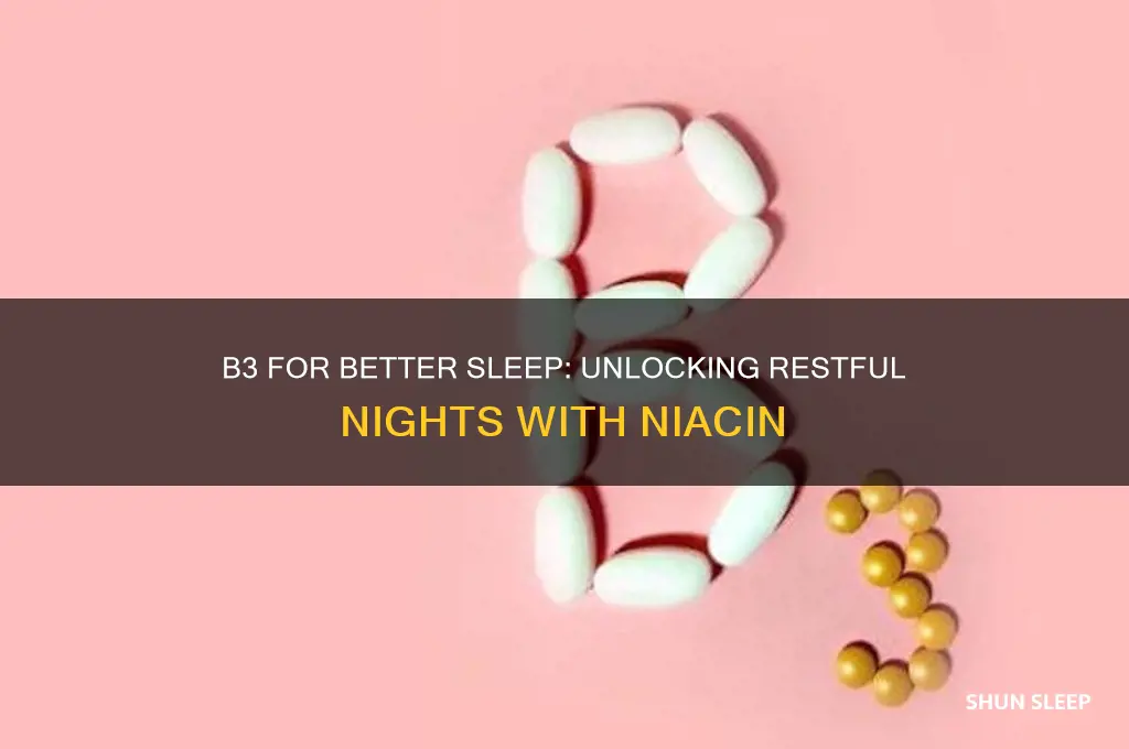 does b3 help with sleep