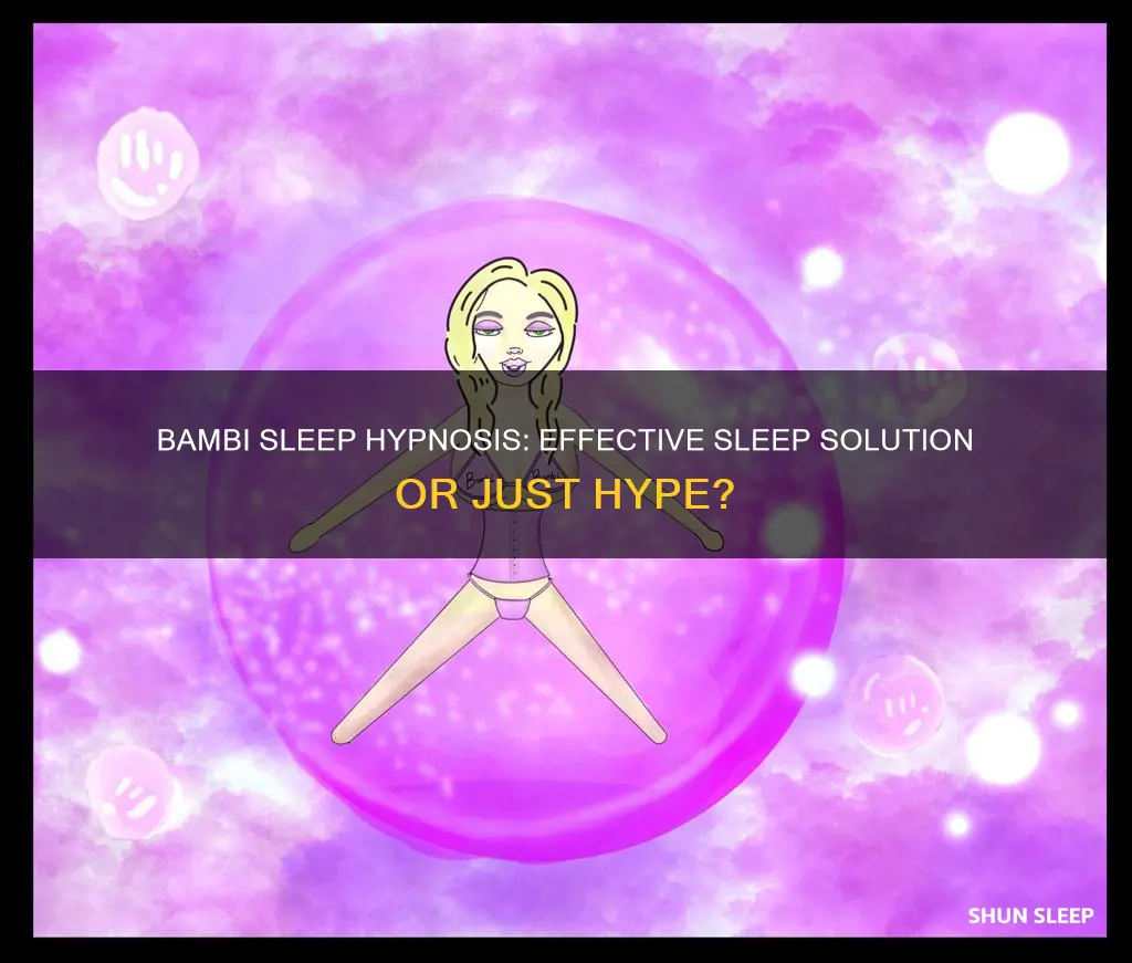 does bambi sleep hypnosis really work