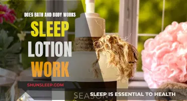 Bath & Body Works Sleep Lotion: Does It Work?