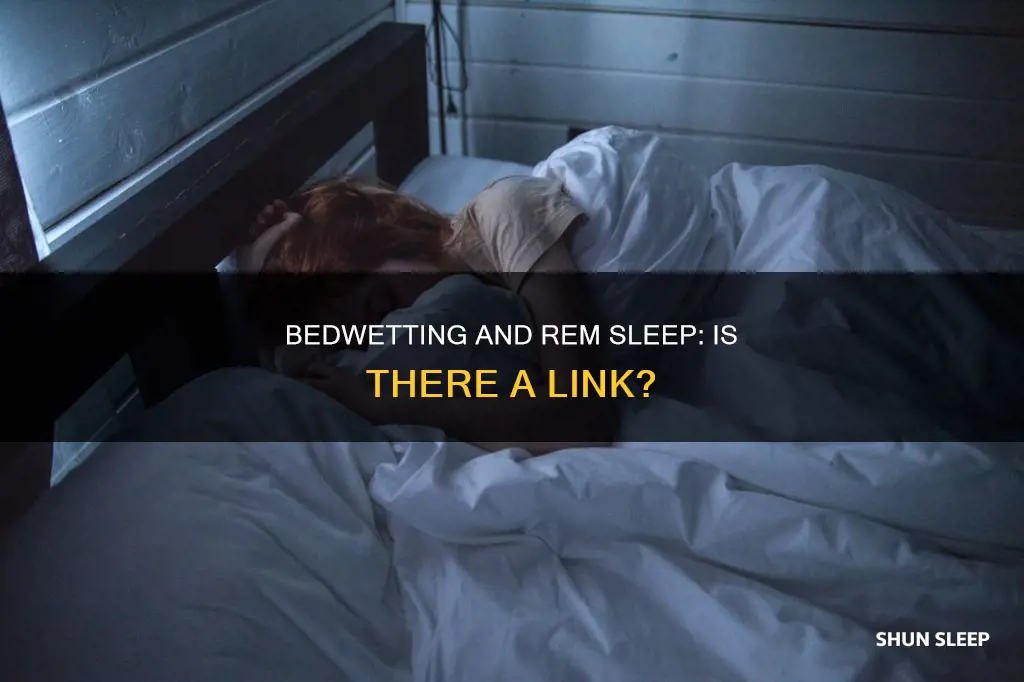 does bedwetting occur in rem sleep