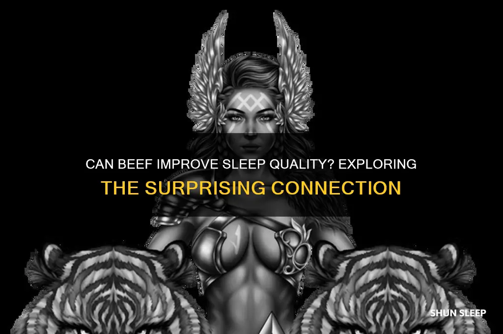 does beef help you sleep