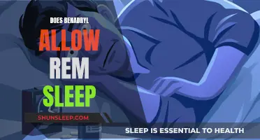 How Benadryl Affects Your REM Sleep