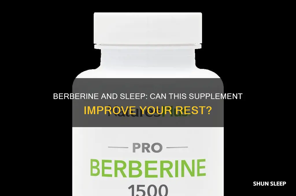 does berberine help you sleep