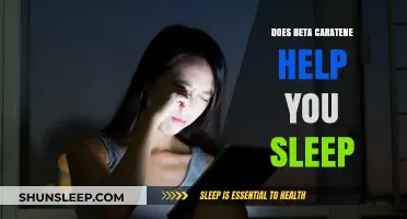 Beta Carotene and Sleep: Unlocking Better Rest Naturally