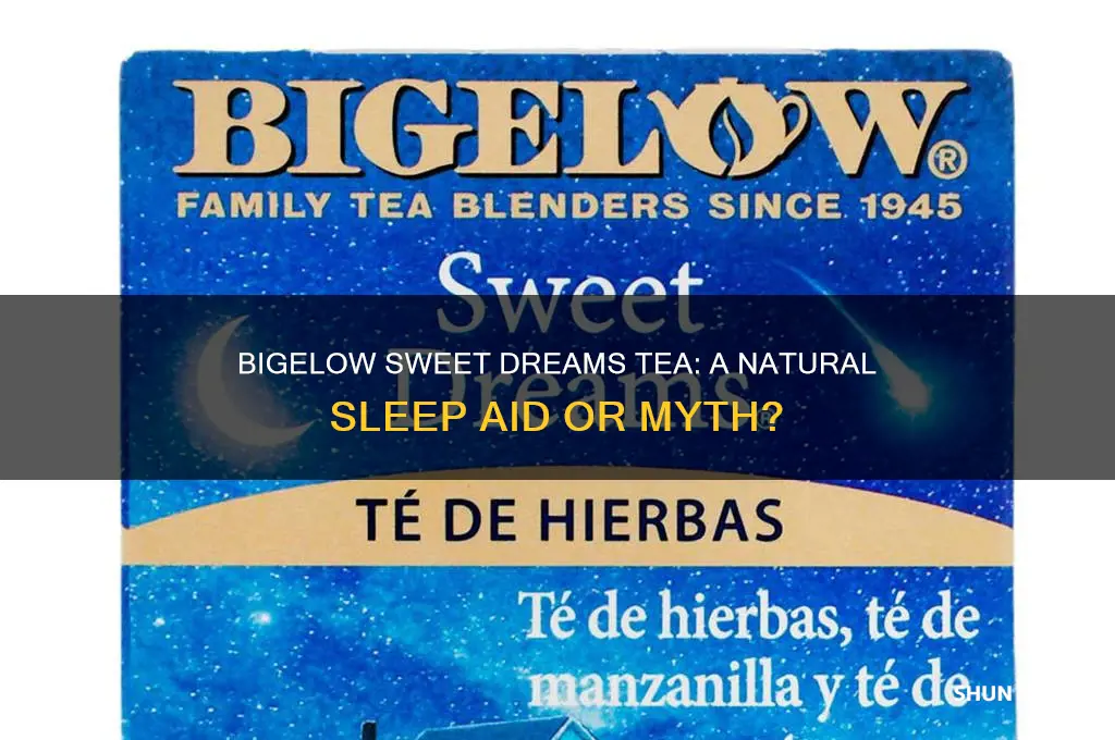 does bigelow sweet dreams tea help you sleep