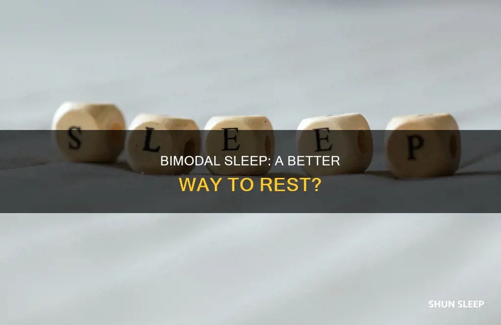 does bimodal sleep feel better