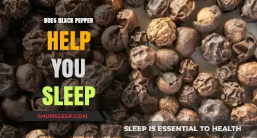 Black Pepper and Sleep: Unlocking the Surprising Benefits for Restful Nights