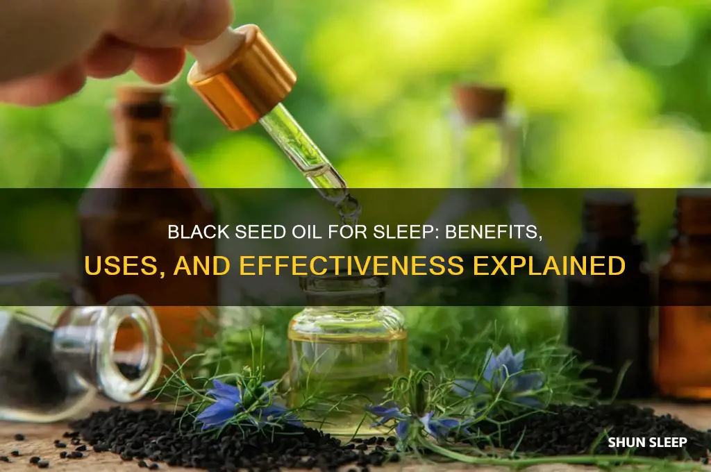 does black seed oil help with sleep