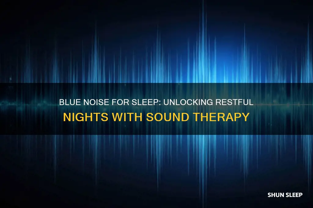 does blue noise help you sleep