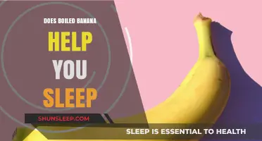 Boiled Banana Benefits: Can This Nighttime Snack Improve Your Sleep?