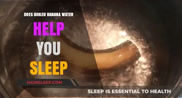 Boiled Banana Water: A Natural Sleep Aid or Myth?