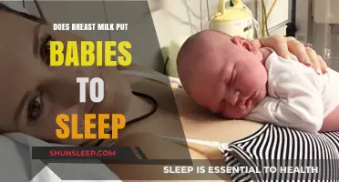 Breast Milk's Soothing Effect: Can It Help Babies Sleep Better?