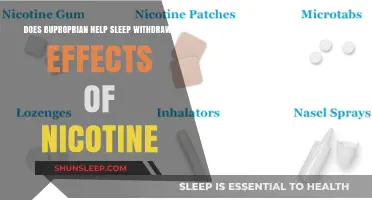 Bupropion's Role in Alleviating Nicotine Withdrawal-Related Sleep Disturbances