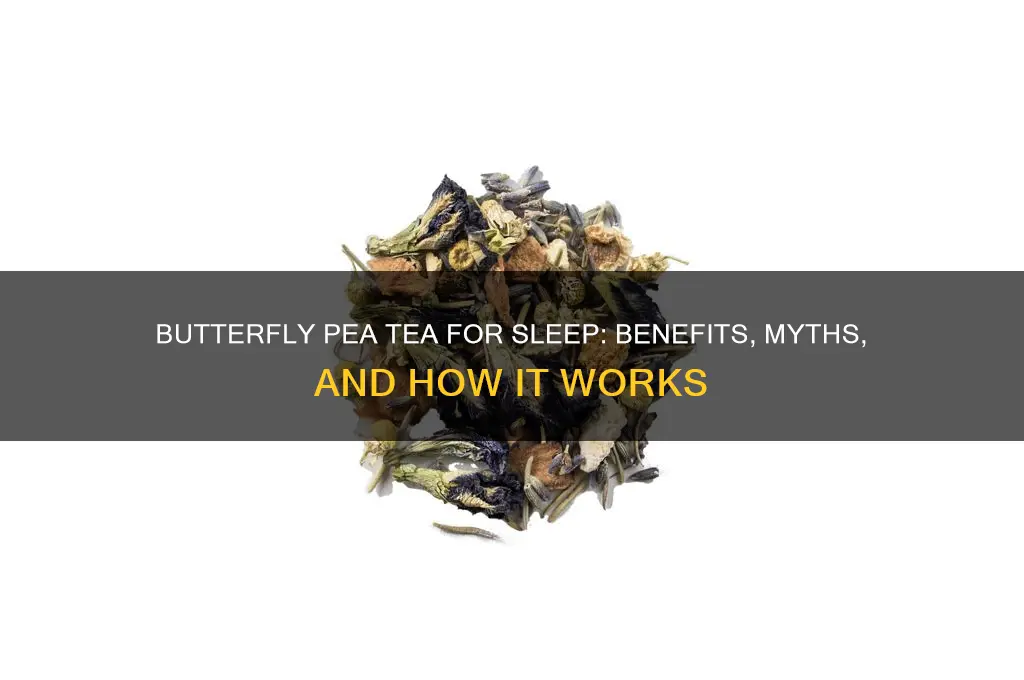 does butterfly pea tea help you sleep