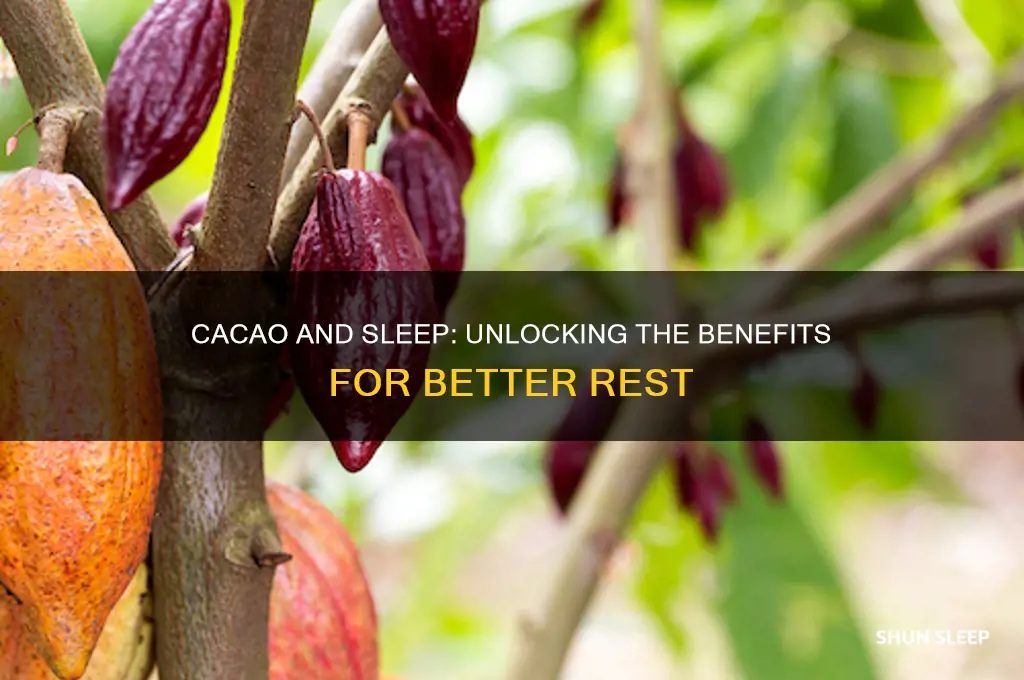 does cacao help sleep