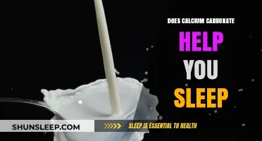Calcium Carbonate and Sleep: Can It Enhance Your Rest?