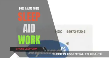 Calms Fort Sleep Aid: Does It Really Work?