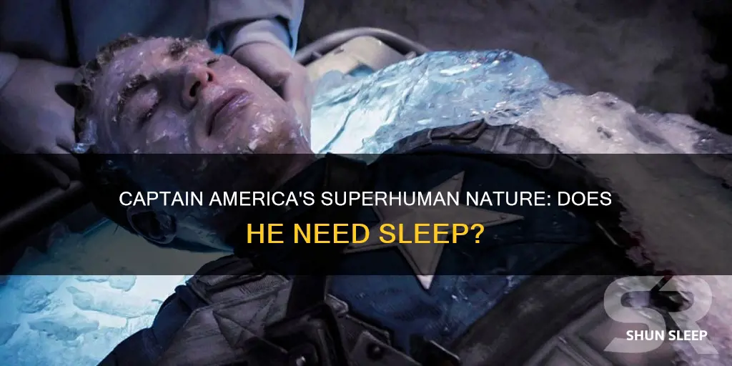 does captain america need to sleep