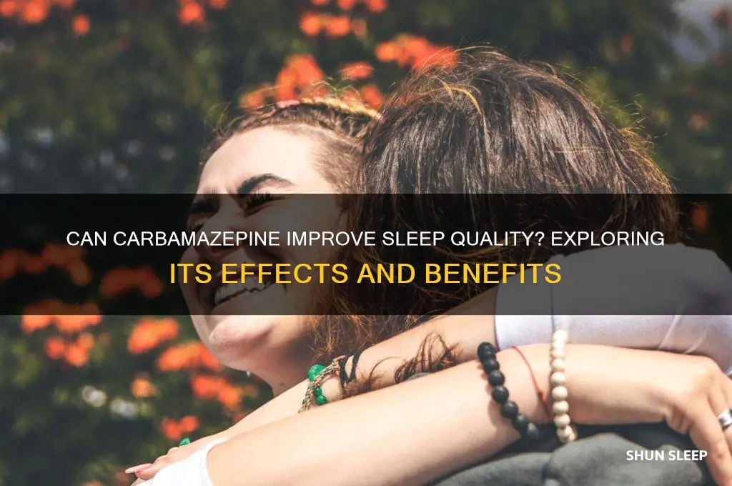does carbamazepine help you sleep