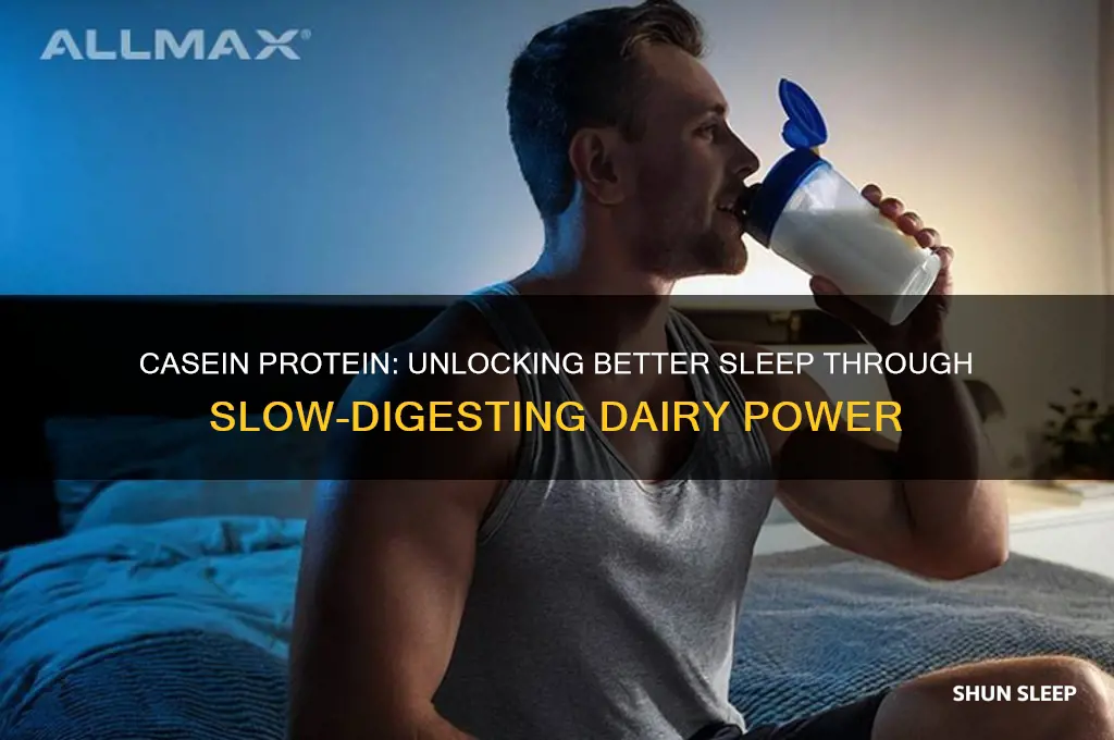 does casein help sleep