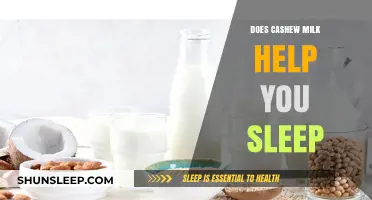 Cashew Milk and Sleep: Unlocking Better Rest Naturally