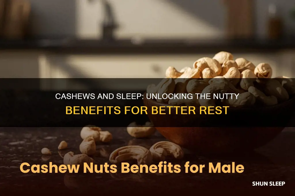 does cashews help you sleep