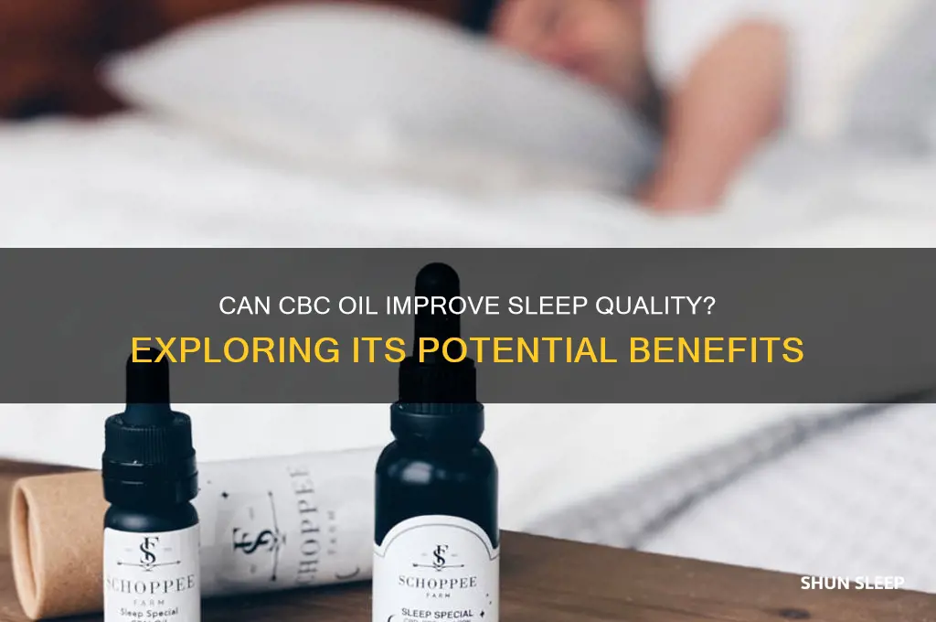 does cbc oil help people sleep