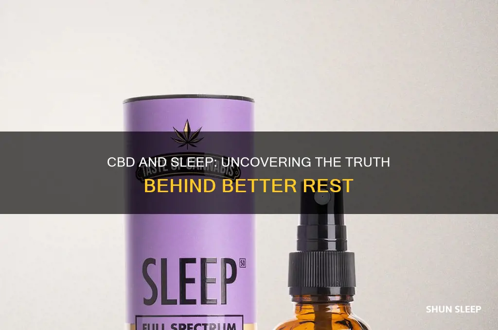 does cbd actually help sleep
