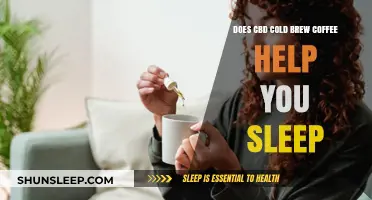 CBD Cold Brew Coffee: A Sleep Aid or Myth?