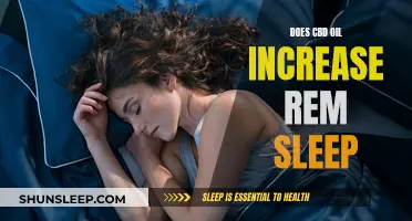 CBD Oil and REM Sleep: A Potential Link?