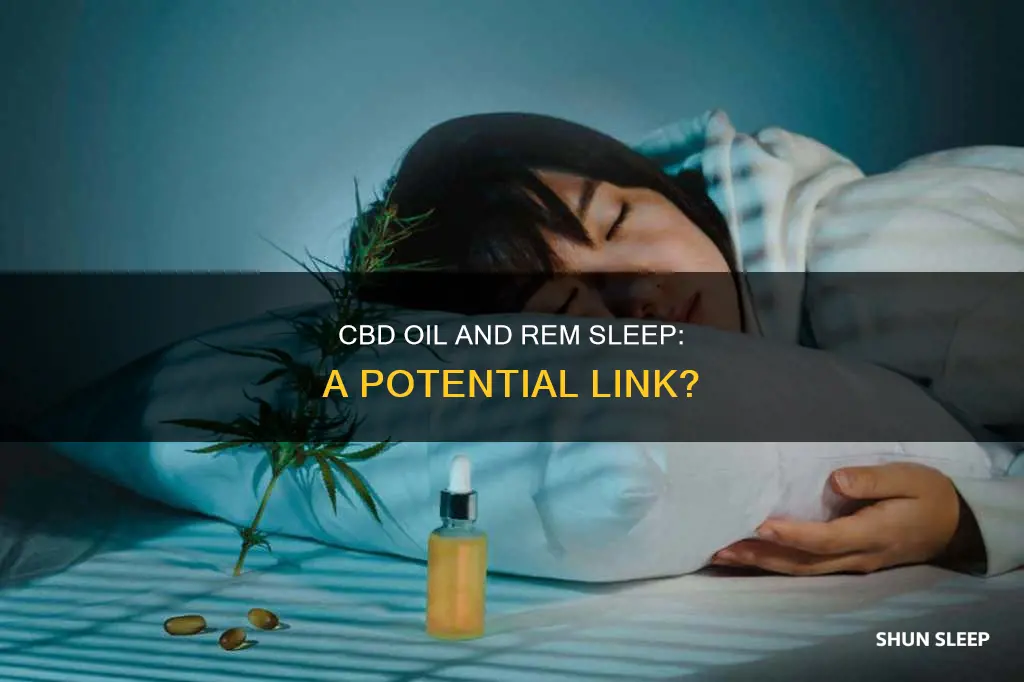 does cbd oil increase rem sleep