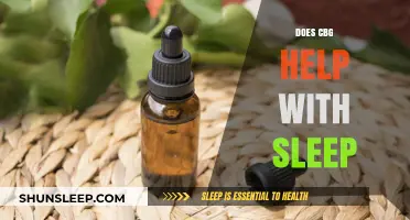 CBG and Sleep: Unlocking the Potential for Better Rest?