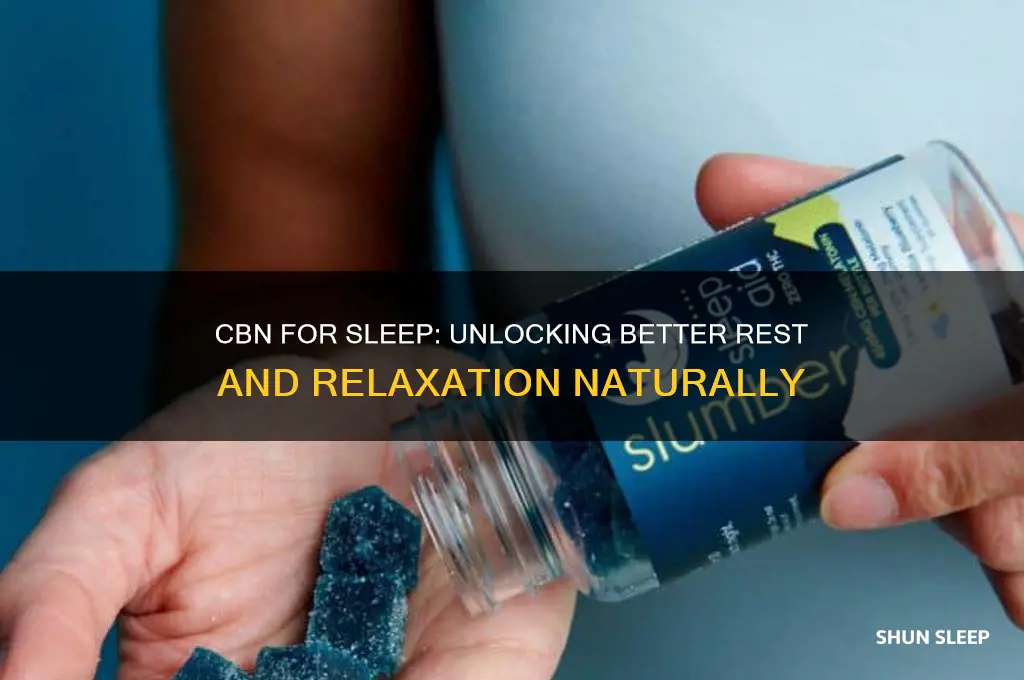 does cbn help you sleep