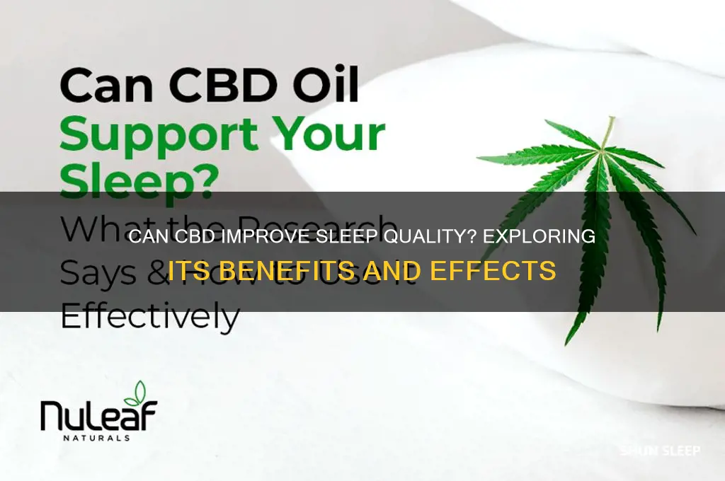 does cdb help with sleep