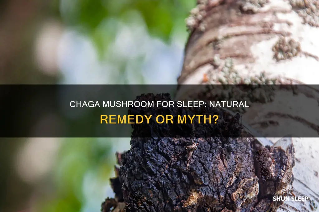 does chaga help you sleep