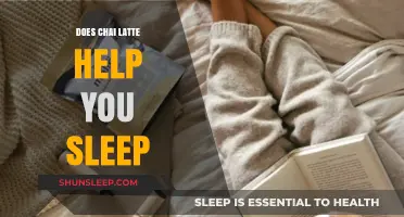 Chai Latte and Sleep: Unraveling the Relaxation Myth