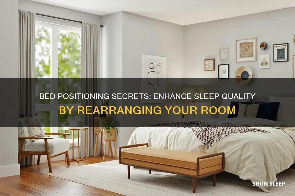does changing position of bed in room help sleep better