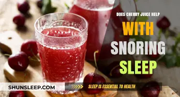 Cherry Juice and Snoring: Can It Improve Your Sleep Quality?