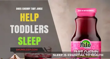 Cherry Tart Juice for Toddlers: A Sleep Aid or Myth?