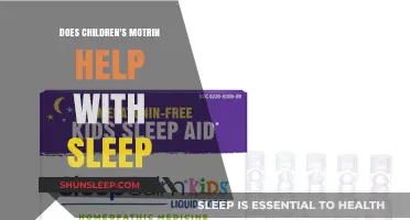 Can Children's Motrin Aid Sleep? Exploring Its Effects and Safety