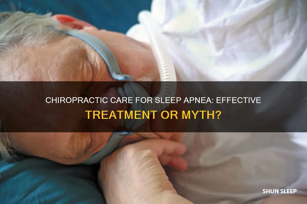 does chiropractic help sleep apnea