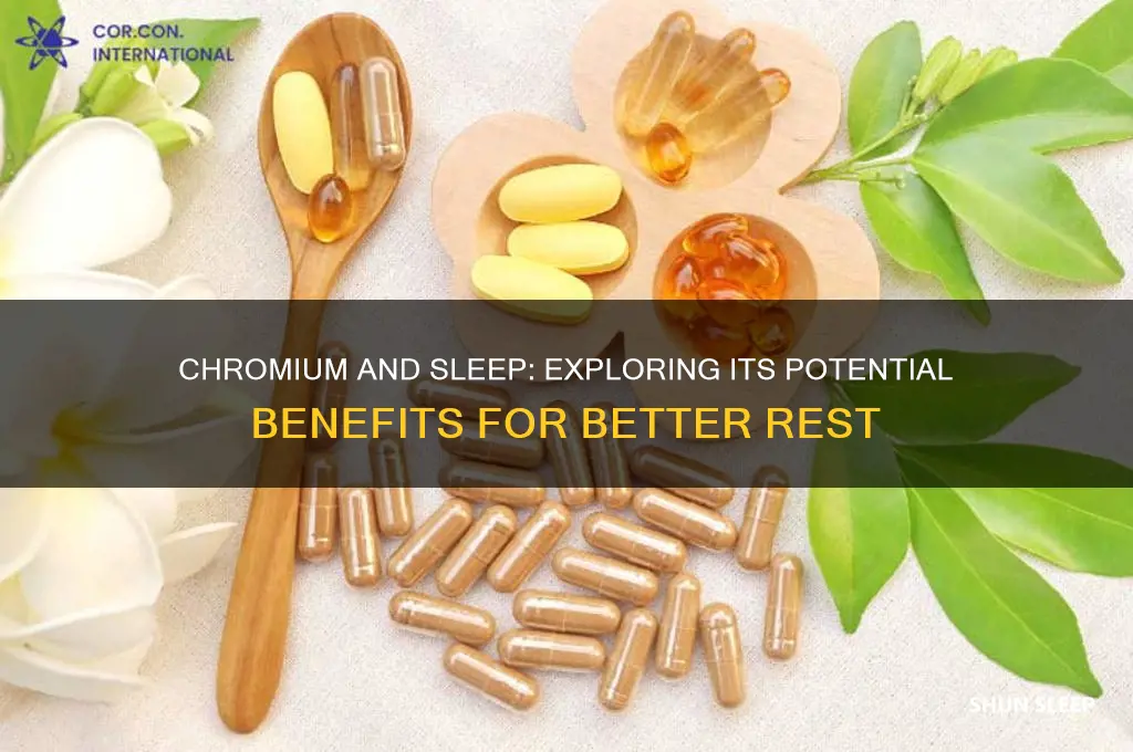 does chromium help with sleep