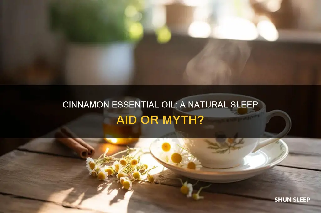 does cinnamon essential oil help you sleep
