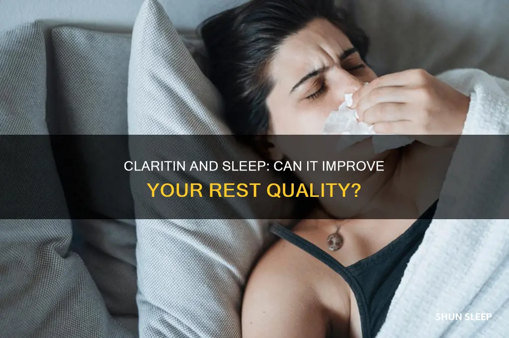 does claritin help sleep